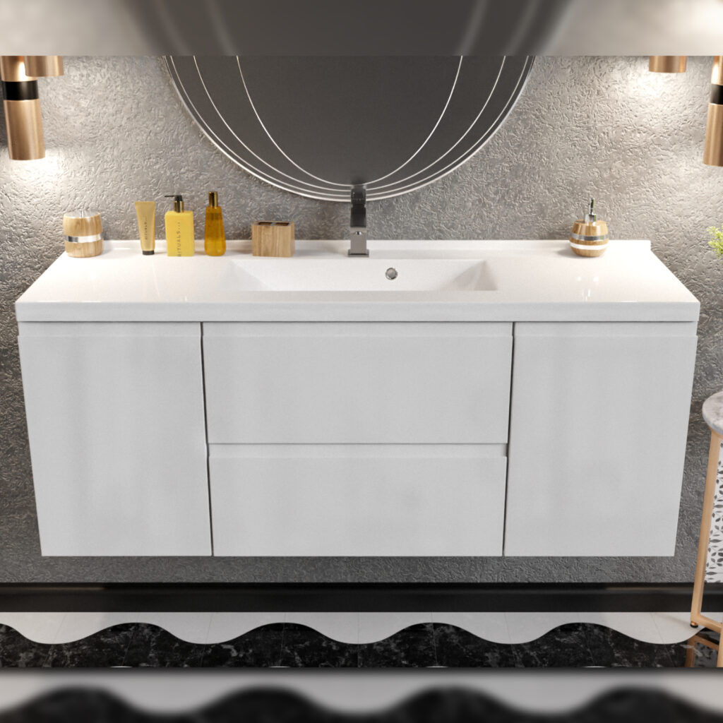 Szafka łazienkowa podwieszana