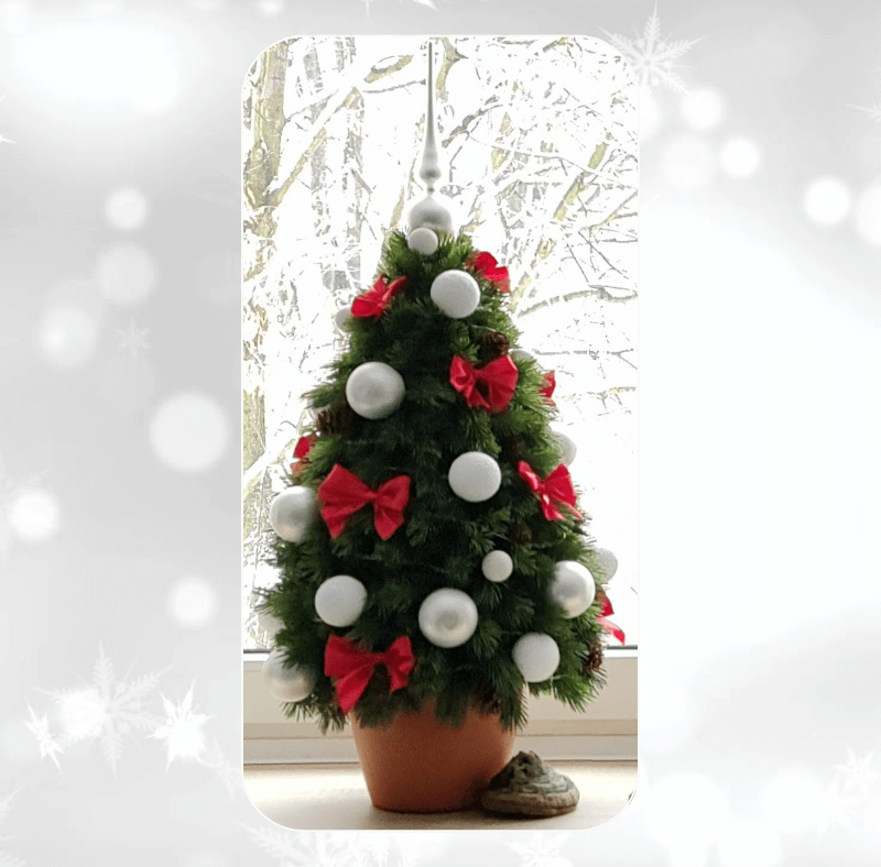 Choinka Zielona Rękodzieło